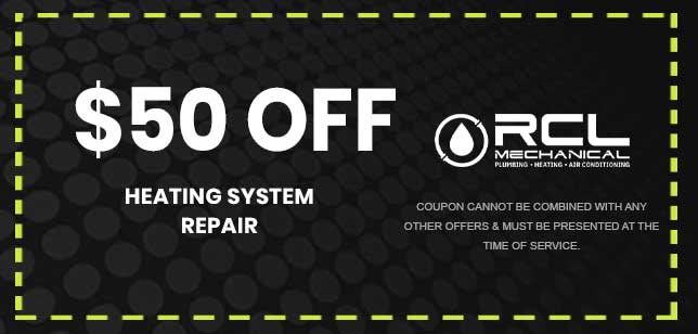 Discount on Heating System Repair