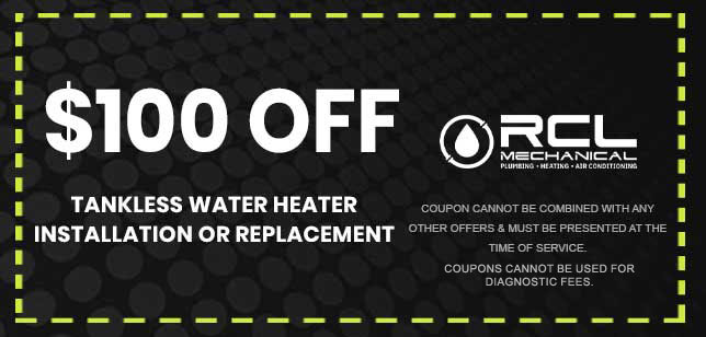 discount on tankless water heater replacement